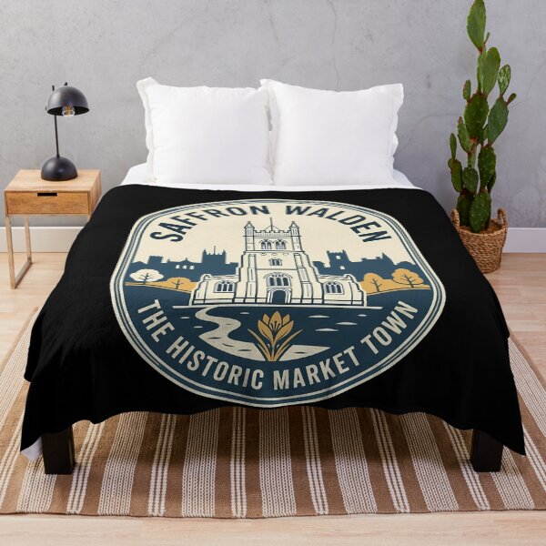 Item preview, Saffron Walden Historic Town Vintage Travel Emblem designed and sold by k3rstman1.