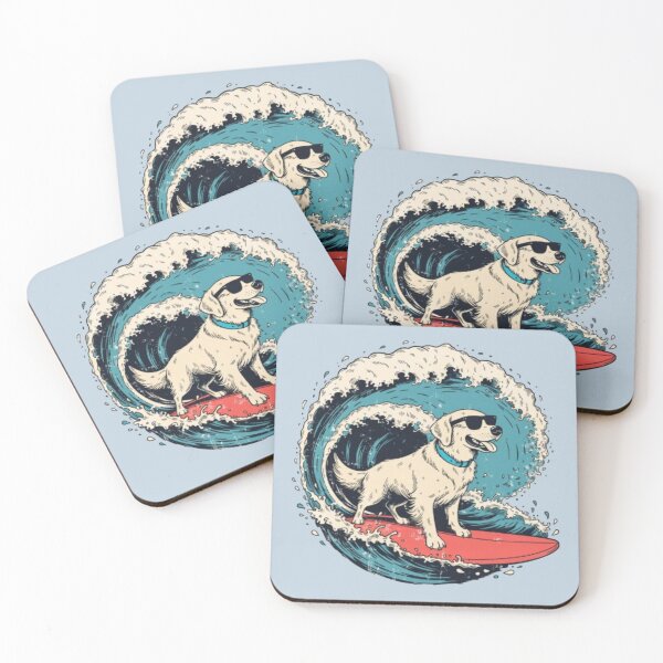 Item preview, Surfing Dog For Dog Lovers designed and sold by Petsthetic.