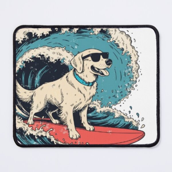 Item preview, Surfing Dog For Dog Lovers designed and sold by Petsthetic.