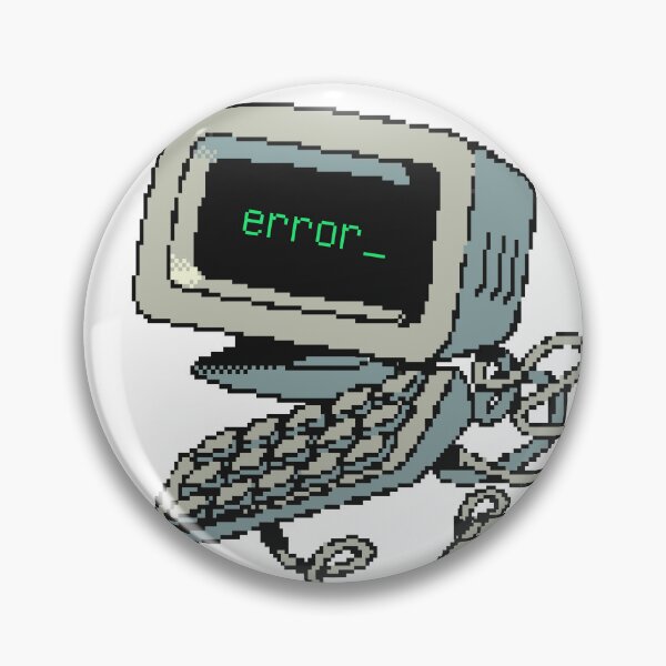 Item preview, Retro Computer Pixel Art Error designed and sold by RiderSpoon.