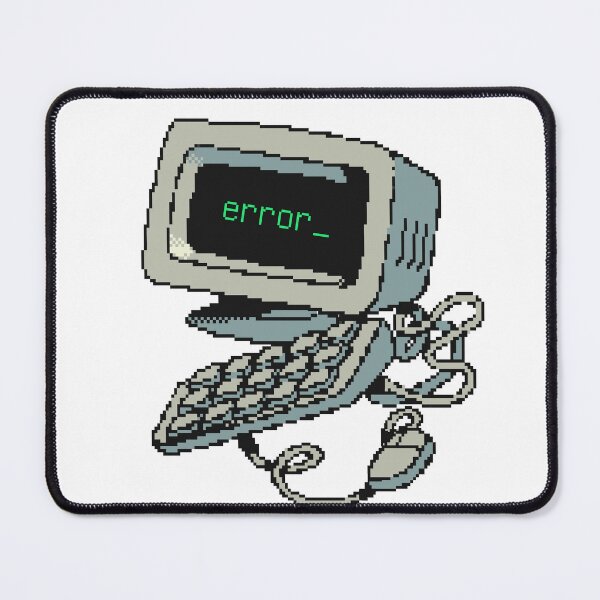 Item preview, Retro Computer Pixel Art Error designed and sold by RiderSpoon.