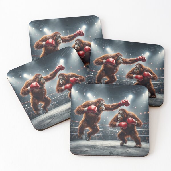 Item preview, Orangutans Trade Blows in the Tenth Round designed and sold by Tridentulus.