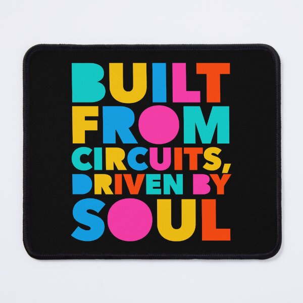 Item preview, Built From Circuits, Driven By Soul T-Shirt – Electronic Music Producer & Synth Lover Tee designed and sold by paulo silveira.