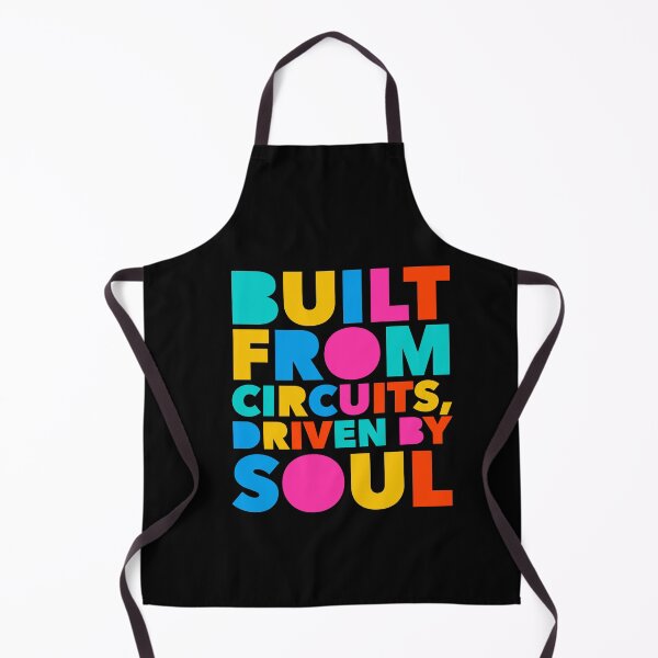 Item preview, Built From Circuits, Driven By Soul T-Shirt – Electronic Music Producer & Synth Lover Tee designed and sold by paulo silveira.