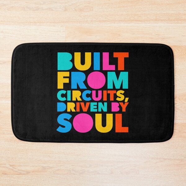 Item preview, Built From Circuits, Driven By Soul T-Shirt – Electronic Music Producer & Synth Lover Tee designed and sold by paulo silveira.