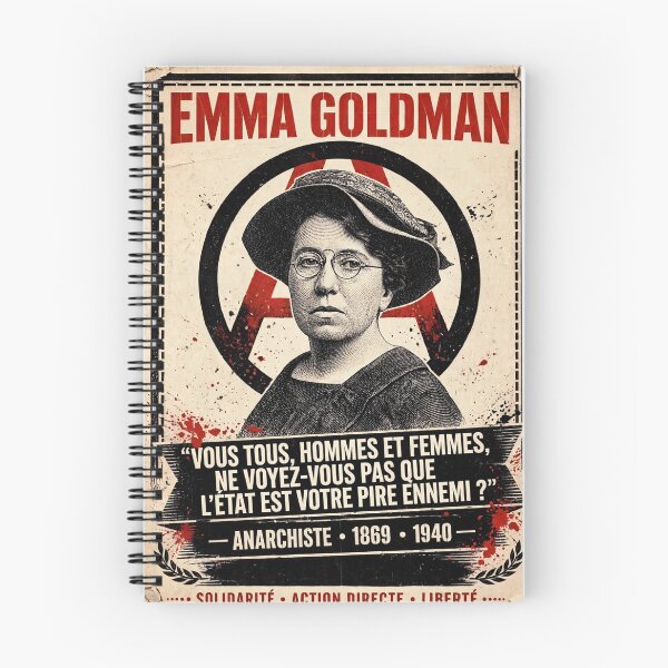 Item preview, Emma Goldman designed and sold by MarcAntoinePanda.
