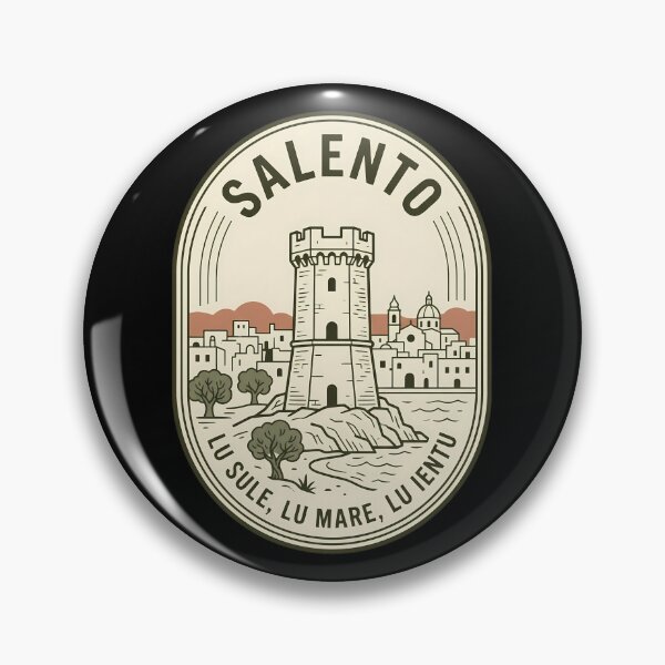 Item preview, Salento Puglia Italy Vintage Travel Emblem designed and sold by k3rstman1.