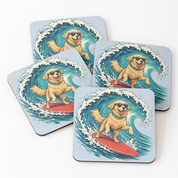 Item preview, Surfing Dog For Dog Lovers designed and sold by Petsthetic.