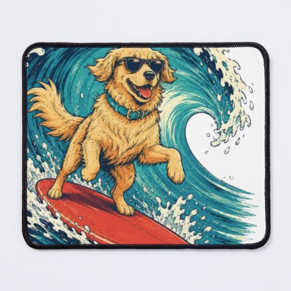Item preview, Surfing Dog For Dog Lovers designed and sold by Petsthetic.