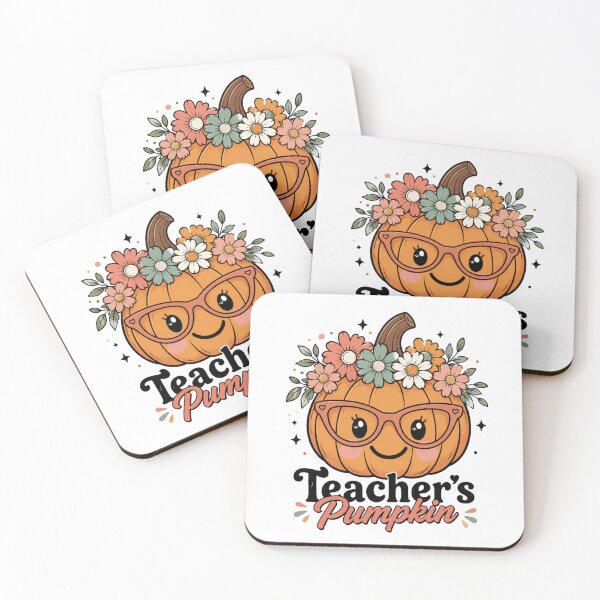 Item preview, Cute  Teacher Pumpkin with Glasses designed and sold by pintartipuduran.