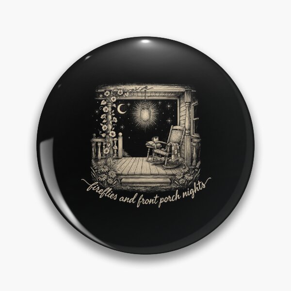 Item preview, Fireflies and Front Porch Nights Floral Vintage Rustic Country Summer designed and sold by Redgiant87x.