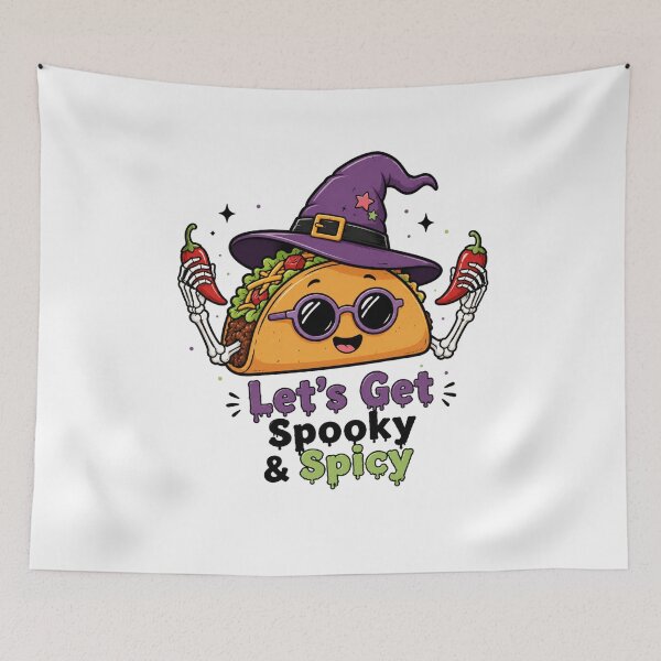 Item preview, Witch Taco Holding Peppers designed and sold by pintartipuduran.