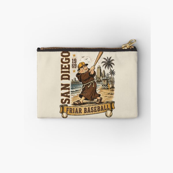 Item preview, San Diego Friar Baseball Vintage Mascot,  Retro Coastal Baseball Fan Gift designed and sold by GhostDawgs.