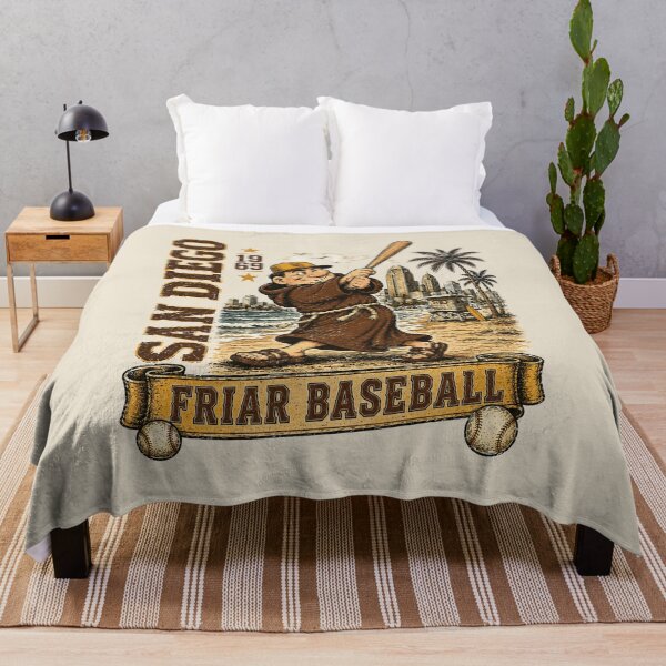 Item preview, San Diego Friar Baseball Vintage Mascot, Retro Coastal Baseball Fan Gift designed and sold by GhostDawgs.