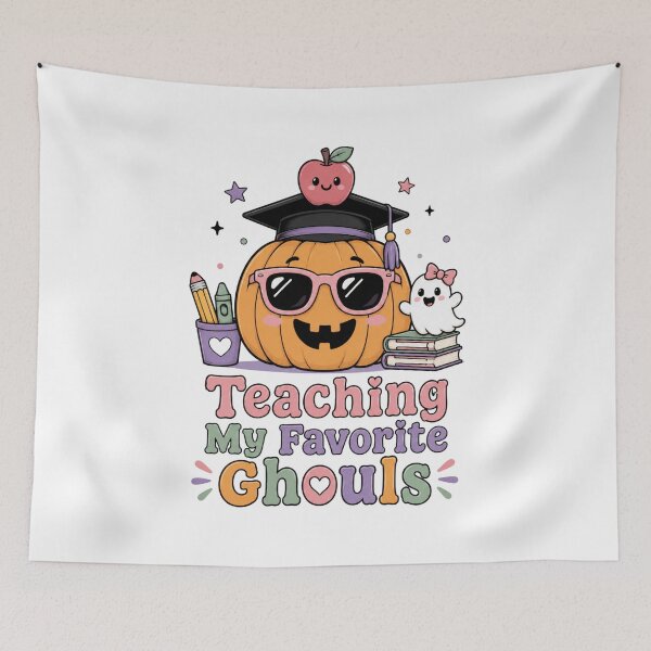 Item preview, Teaching My Favorite Ghouls Design designed and sold by pintartipuduran.