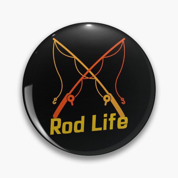 Item preview, Rod Life Fishing Addict designed and sold by SquatchPrintsCo.
