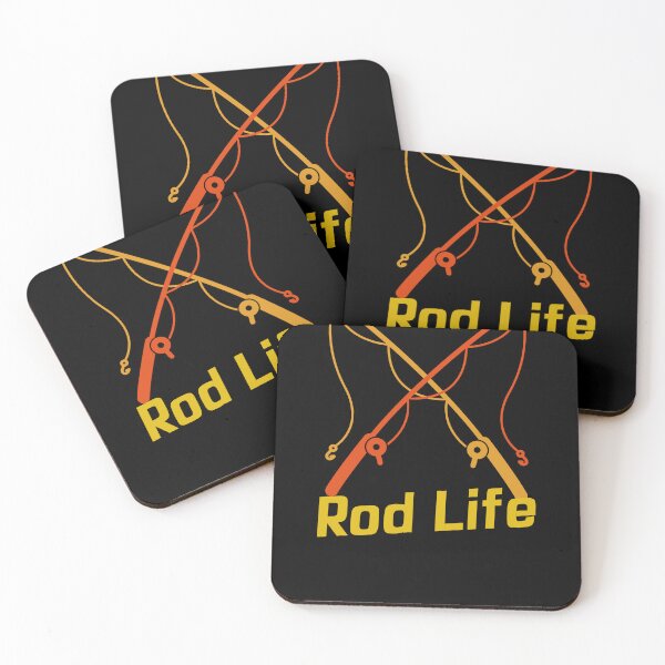 Item preview, Rod Life Fishing Addict designed and sold by SquatchPrintsCo.