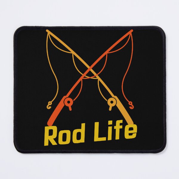 Item preview, Rod Life Fishing Addict designed and sold by SquatchPrintsCo.