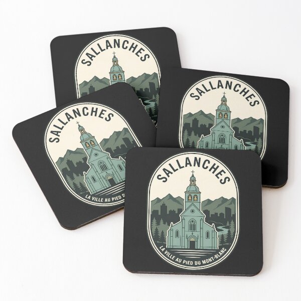 Item preview, Sallanches French Alps Vintage Travel Emblem designed and sold by k3rstman1.