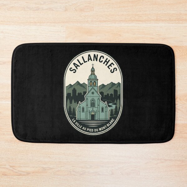 Item preview, Sallanches French Alps Vintage Travel Emblem designed and sold by k3rstman1.