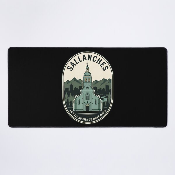 Item preview, Sallanches French Alps Vintage Travel Emblem designed and sold by k3rstman1.