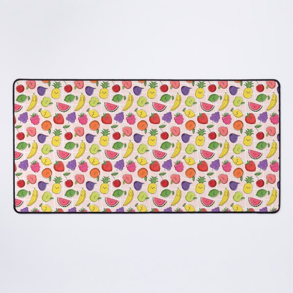 Item preview, Cute Fruits Kawaii Style Artwork - Seamless Print designed and sold by TheArtsyUniverse.