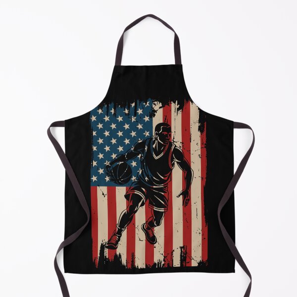 Item preview, Basketball Player With American Flag designed and sold by pintartipuduran.