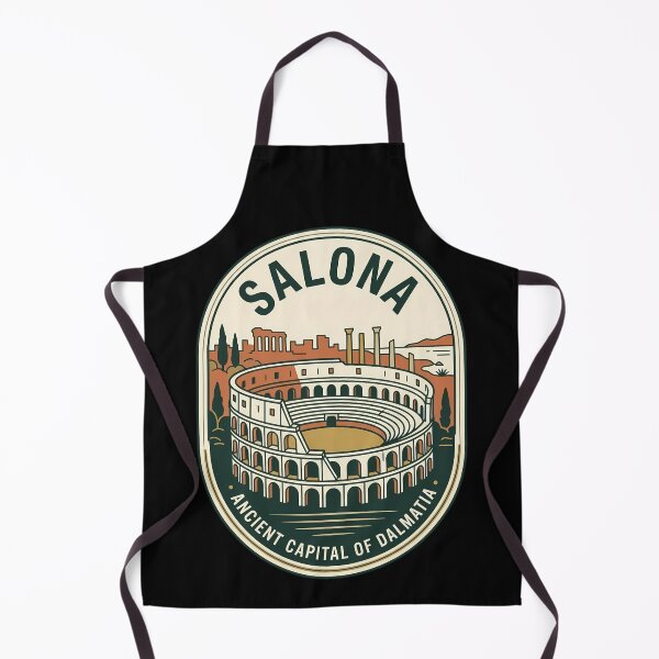 Item preview, Salona Ancient Capital of Dalmatia Vintage Travel Emblem designed and sold by k3rstman1.