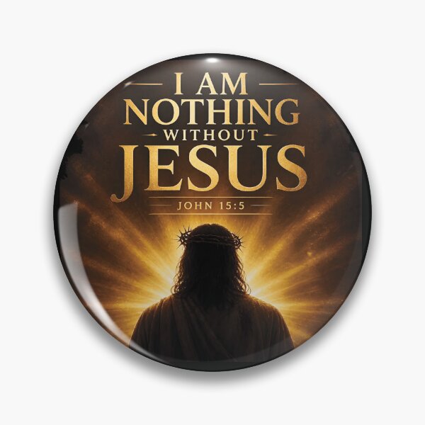 Item preview, Jesus in Crown of Thorns with Golden Light designed and sold by Lucia Amaris Art.