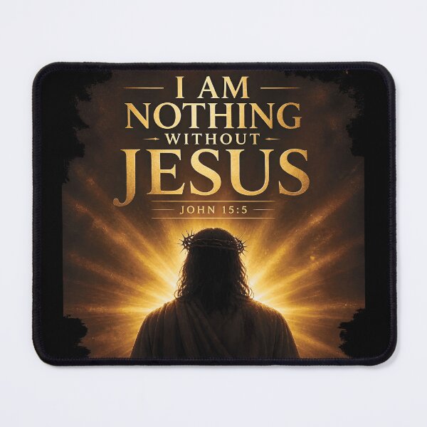 Item preview, Jesus in Crown of Thorns with Golden Light designed and sold by Lucia Amaris Art.