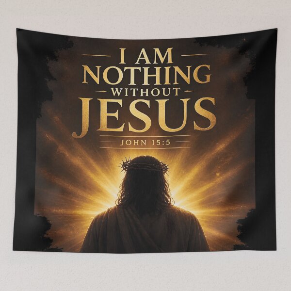 Item preview, Jesus in Crown of Thorns with Golden Light designed and sold by Lucia Amaris Art.