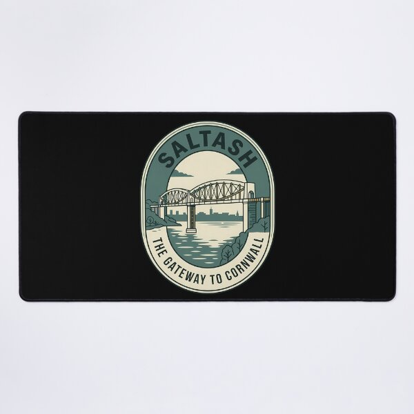 Item preview, Saltash Gateway to Cornwall Vintage Travel Emblem designed and sold by k3rstman1.