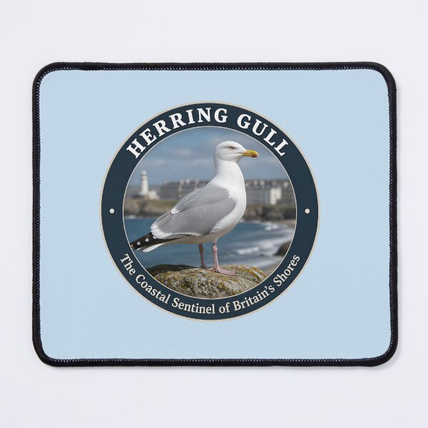 Item preview, HERRING GULL – The Coastal Sentinel of Britain’s Shores designed and sold by The Digital Compass.