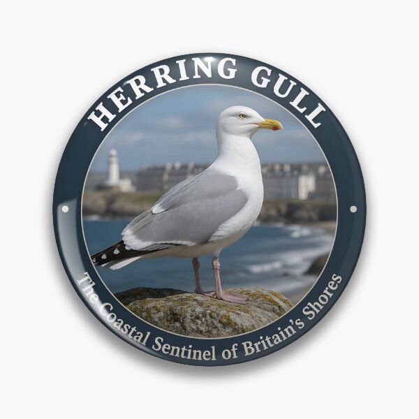 Artikelvorschau, HERRING GULL – Der Küstenwächter der britischen Küsten entworfen und verkauft von The Digital Compass.