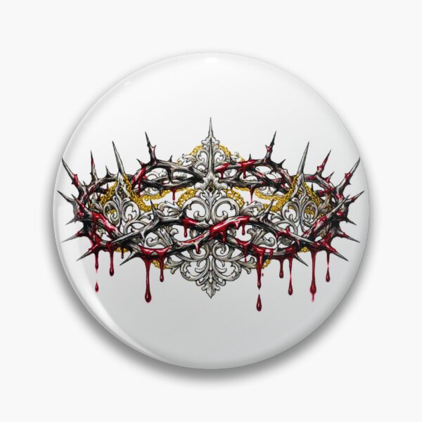 Item preview, Minimalist Gothic Crown of Thorns designed and sold by FRADEX STORE.