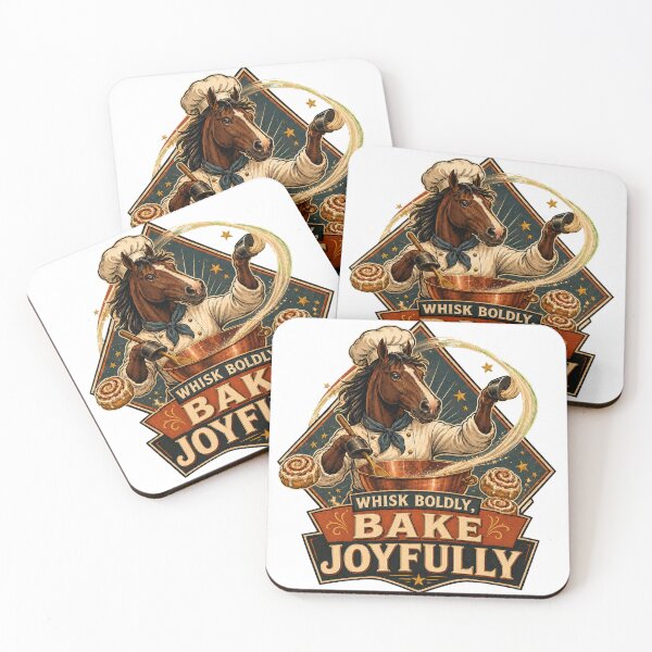 Item preview, Vintage Horse Baker Cinnamon Roll Art designed and sold by Kolibra.