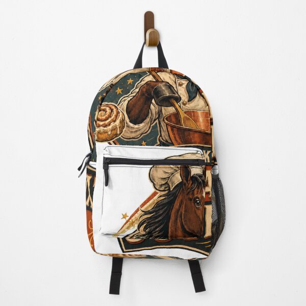 Item preview, Vintage Horse Baker Cinnamon Roll Art designed and sold by Kolibra.