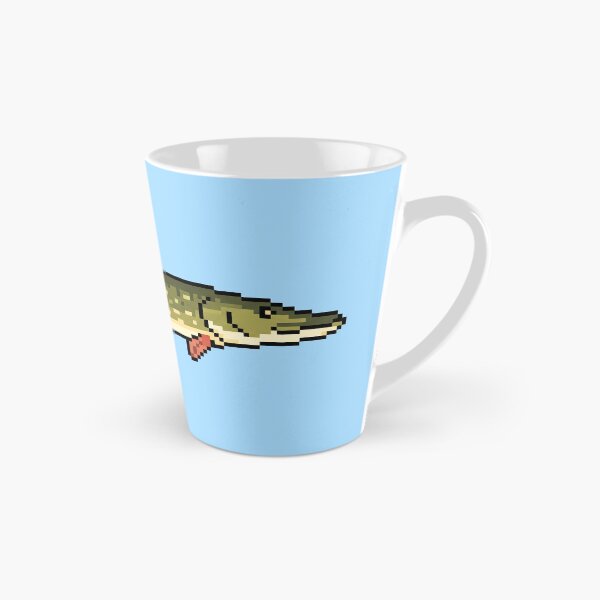 Artikelvorschau, Pixelierter Hecht entworfen und verkauft von Fish Town.