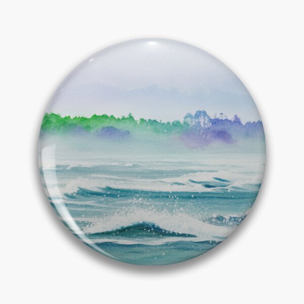 Item preview, Watercolor waves designed and sold by Tempraneo Photo.