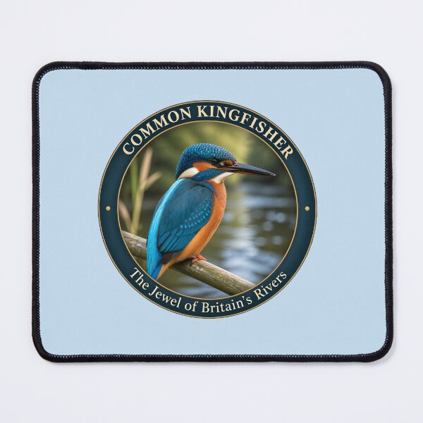 Item preview, COMMON KINGFISHER   – The Jewel of Britain’s Rivers designed and sold by The Digital Compass.