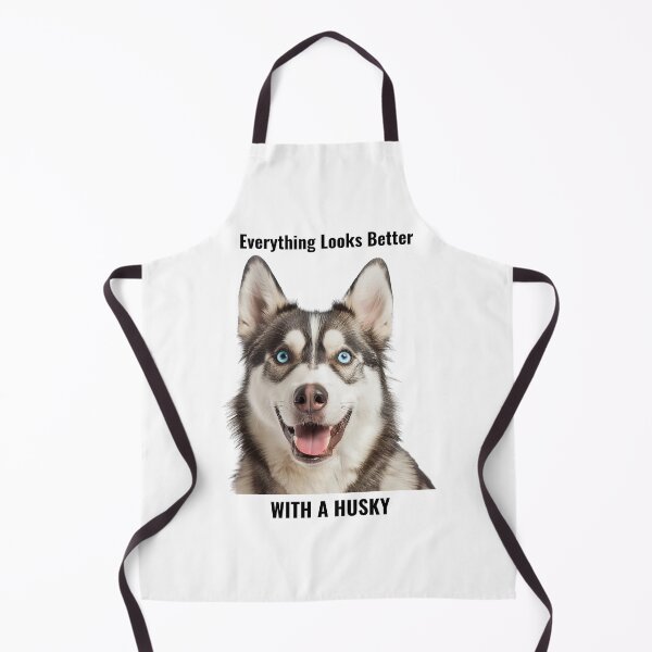 Artikelvorschau, Mit einem Husky sieht alles besser aus entworfen und verkauft von The Jolly Husky .