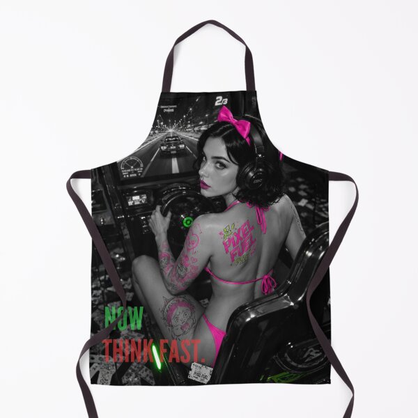 Item preview, Pixel Fuel Rush: When Neon Energy Drives the Moment designed and sold by Print Fiction.