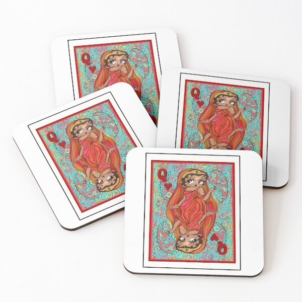 Item preview, Betty Boop Queen of Hearts - Turquoise  designed and sold by The Beauty Brainery.