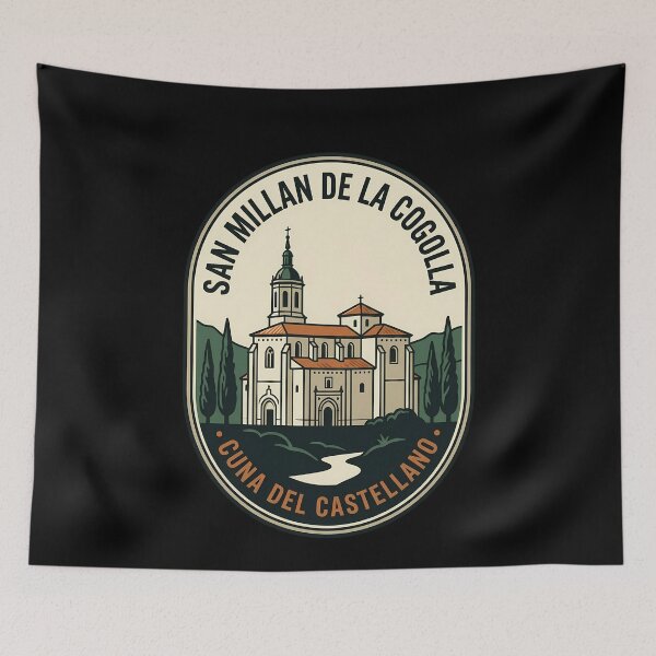 Item preview, San Millan De La Cogolla Vintage Travel Emblem designed and sold by k3rstman1.
