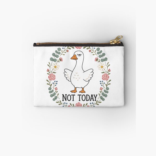 Item preview, Not Today Snarky Goose Funny Cottagecore Cute Angry Goose Gift designed and sold by StitchAndSnarkCo.
