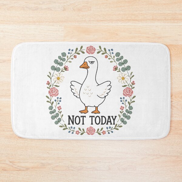 Item preview, Not Today Snarky Goose Funny Cottagecore Cute Angry Goose Gift designed and sold by StitchAndSnarkCo.
