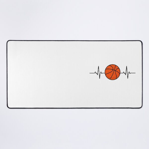 Item preview, Basketball with Heartbeat Line designed and sold by pintartipuduran.