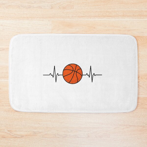 Artikelvorschau, Basketball mit Herzschlaglinie entworfen und verkauft von pintartipuduran.