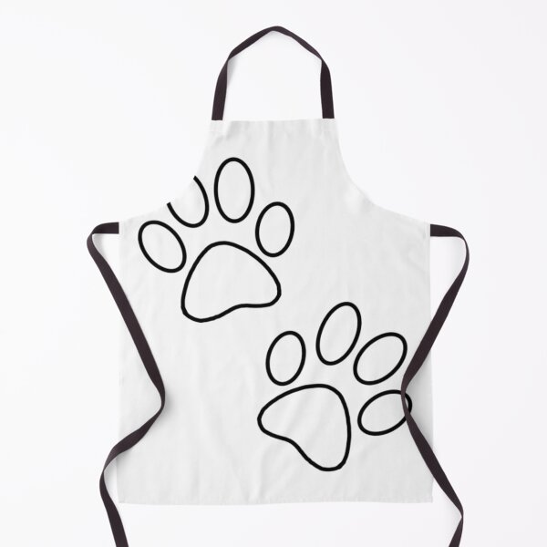 Item preview, Paw Print Outline Line Art Design designed and sold by The-SilentPlace.