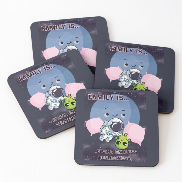 Item preview, Family Is Giving Endless Tenderness Space Art designed and sold by AhmadAnnaPrints.
